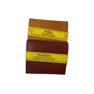 Bundle of 2 Genuine Leather Bi-Fold Wallets